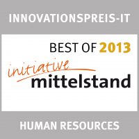 Initiative Mittelstand - BestOf - Innovationspreis Human Resources - 2013 - ValueProfilePlus