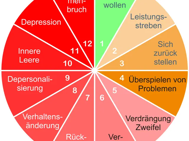 Burnout, ArbSchG, Freudenberger, 12 Phasen